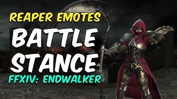 Reaper Battle Stance: A Demonstration | FFXIV