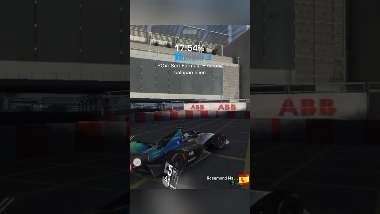 POV: Seri Formula E serasa balapan elien l Real Racing 3 