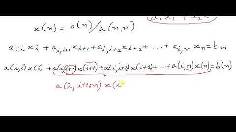 2.02_SISTEMAS (METODOS DIRETOS): PROGRAMA PARA SISTEMA TRIANGULAR SUPERIOR