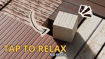 Satisfying Wooden Cube — Long Relaxing Loop No Music #blender #looping
