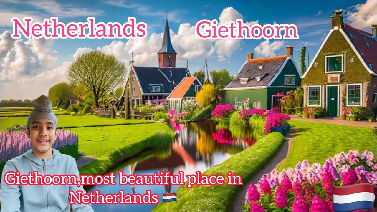Giethoorn Netherlands 🇳🇱 Boats 🚢 Tour in Nederlands 