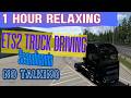 Relax with me in #ets2  - over 1 hour asmr truck driving in beautiful Scandinavia. No talking