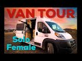 SOLO VAN LIFE /Meet make-Up Artist Natalie.....LIVING & TOURING full time in her ProMaster Van.