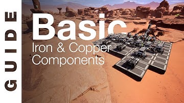 100% EFFICIENT Beginner Tier-1 Iron & Copper Components [SATISFACTORY GUIDE]