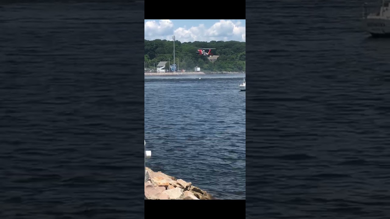 Helicopter exercise- US Coast Guard