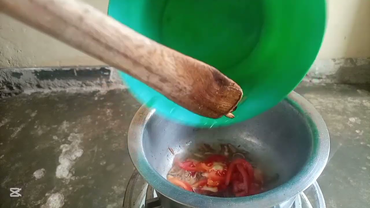 African village life # cooking lunch 