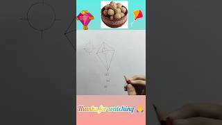 Makar Sankranti Drawing 🪁 / Happy Makar Sankranti #happymakarsankranti #drawing #coloring #shorts