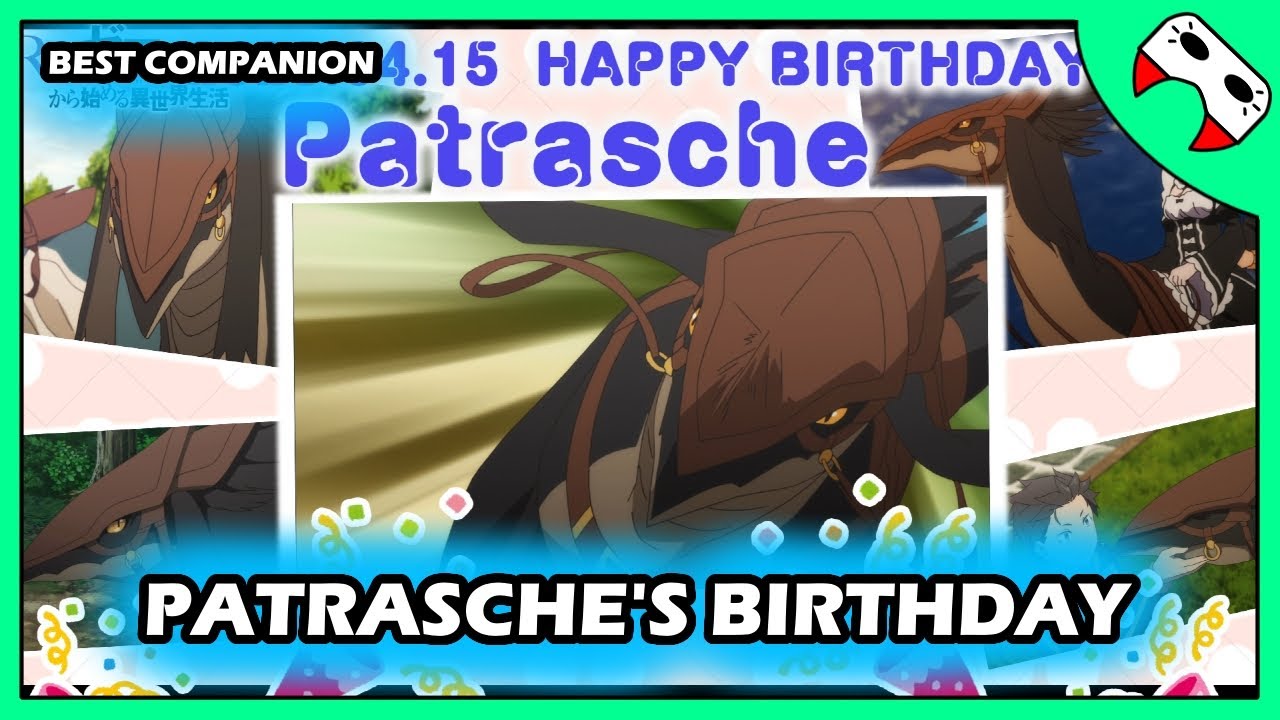 Re:Zero - Best Companion Patrasche's Birthday Today - YouTube