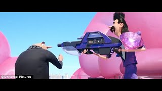 Despicable Me 3 (2017) - Fight Scene -Gru and Stu face off against Balthazar Bratt-Part 2- 720P HD