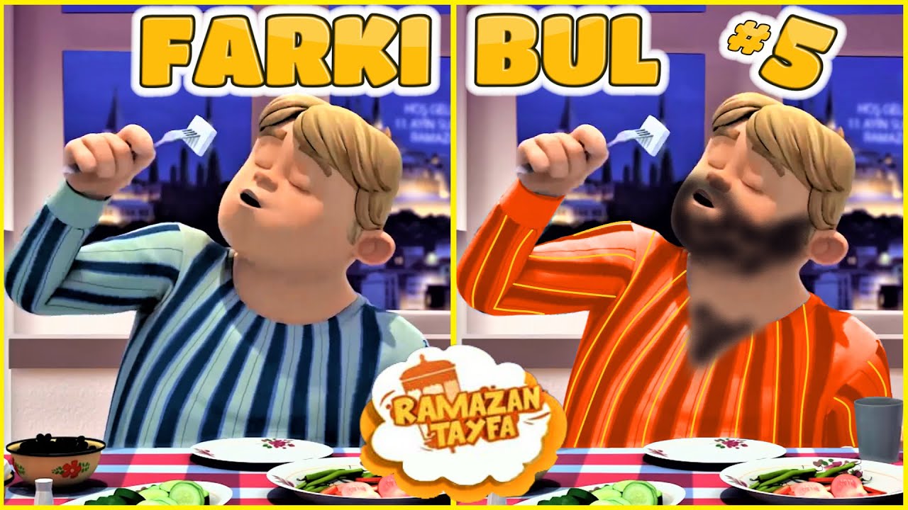 RAMAZAN TAYFA G lmek Garanti 5 Fark Bul Foto raf Bulmacalar Oyunu 