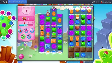 MUCH FASTER Candy Crush Saga Level 2818 STARTED WITH A COLOR BOMB