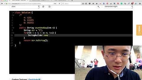 (Lincoln Memorial) 15 min Java Coding Challenge - Count and Say