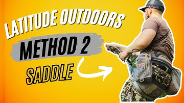 Saddle Review - The Method 2 from Latitude Outdoors 🌳 EXTREMELY Comfortable 😲
