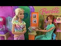 Barbie and Ken Story: Busy Animal Hospital Day Routine with Barbie Sister Chelsea and Ken Helping