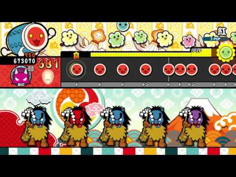 【太鼓の達人 Wii U1】紅（おに）【オート動画】
