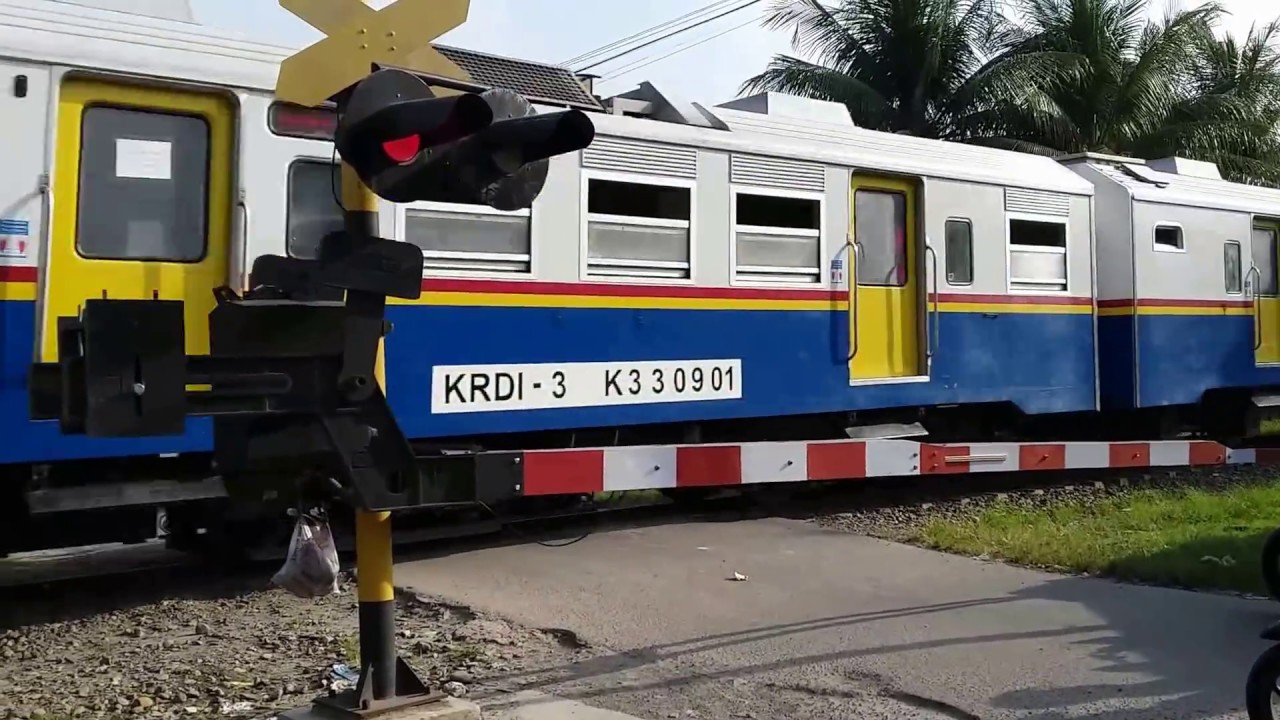 Kompilasi Palang Pintu Perlintasan Kereta Api Kota Binjai, Sumut (Railway Crossings in Binjai)