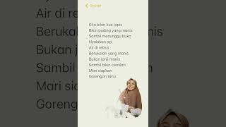 Lirik Kita Bikin Kue Lapisadayinmylife masukberanda fypviral orlin dramabocil 