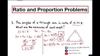 How to Solve Word Problems in Ratio and Proportion