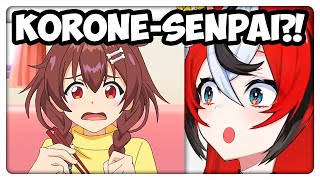 Bae Reacts To Korone&#39;s Anime Cameo