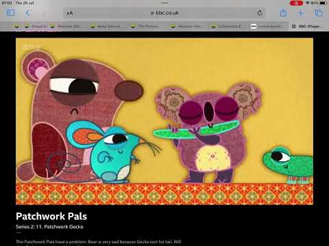 Patchwork Pals gecko