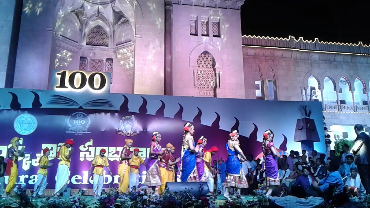 Telangana Song by Foreigners at OU Centenary Celebrations