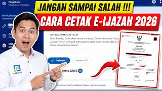 Cara Cetak E Ijazah | Terbaru - E-Ijazah sd dan E ijazah smp