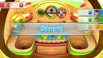 Wii Party U - The Balldozer (Expert com) 🎵 Oishi vs Pavel vs Skip vs Matt | AlexGaming