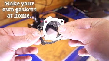 Easy way of making your own gaskets at home.
