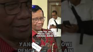 Tanggapan Mahfud terkait Jokowi dan Surya Paloh ketemuan. #jokowi #suryapaloh #mahfudmd