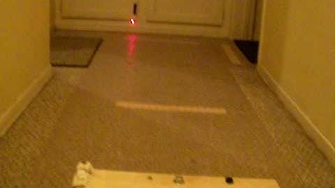 Robot Encoder Demo: Tracking Straight