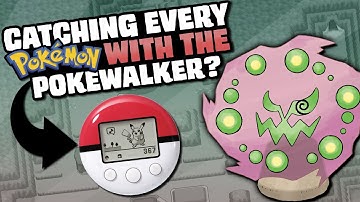 HOW EASILY CAN YOU CATCH EVERY POKEMON WITH THE POKEWALKER?