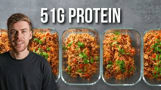 I Meal Prepped 5 High Protein Cheesy Beef & Rice Bowls In 35 Minutes