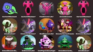 Garten of Banban 7 New Bosses:Evil Bittergiggle,Alien,Garten of Banban 6,Pink Monster LifeChallenge7