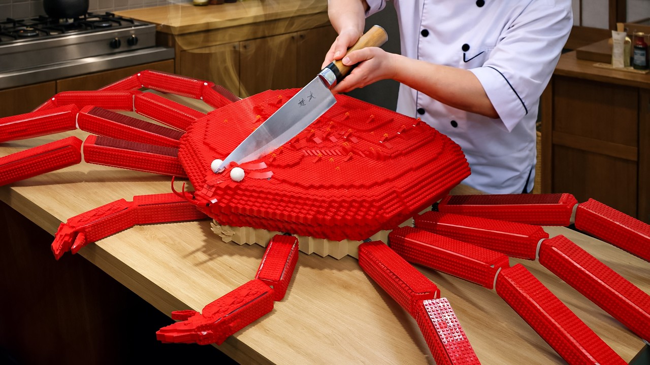 THE BEAST IS ON THE TABLE! 20kg King Crab Cut & Cook