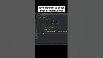 Java Program to check Even or Odd number | Pahadi Coder
