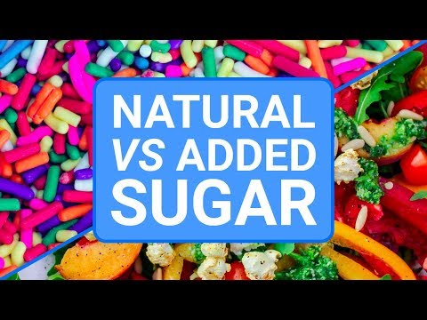 Natural Sugar vs Added Sugar - What's The Difference?