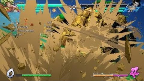 Broly level 3 into grab reset 1