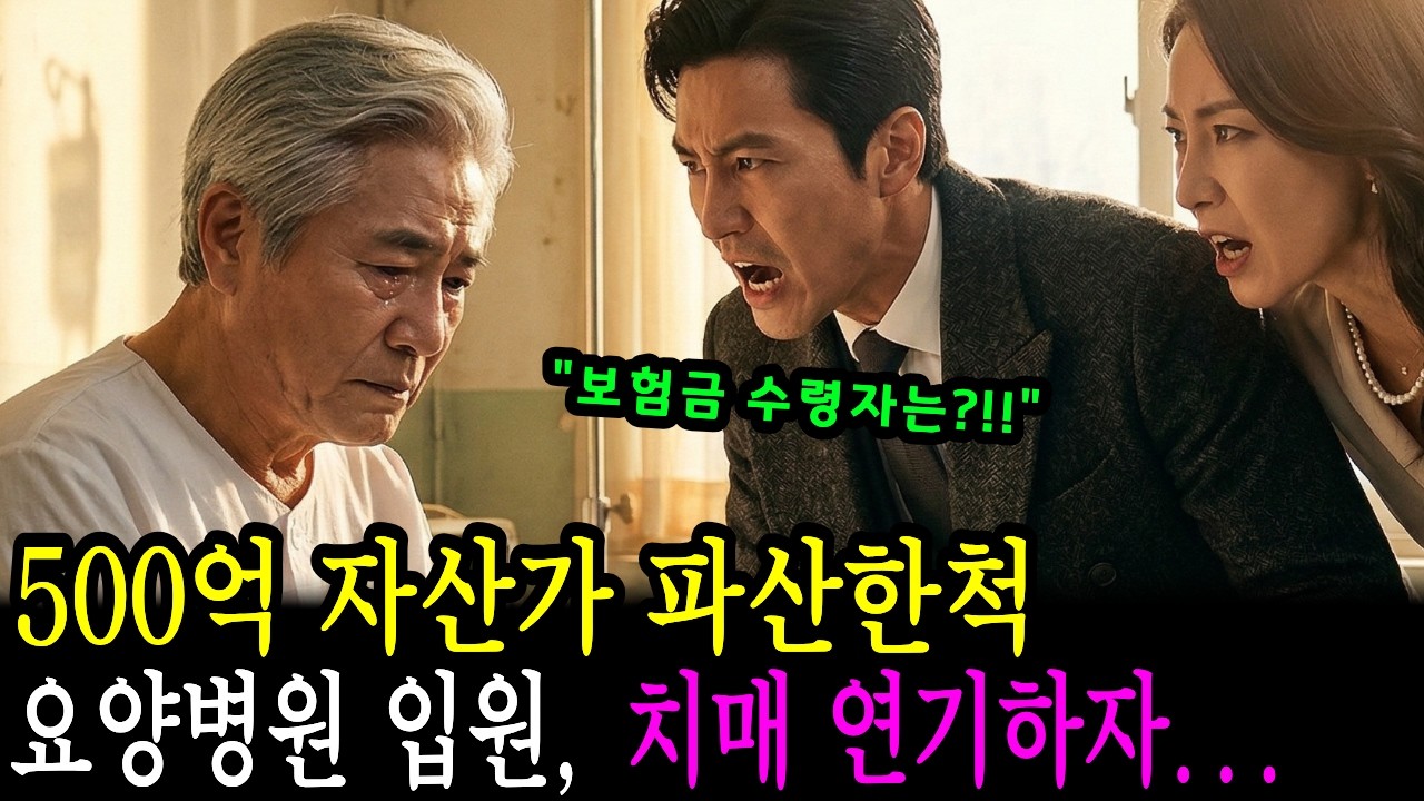 500억 자산가 치매 연기하자, 옆자리 말기 암환자 청년이 보인 행동..ㅣ반전사연ㅣ감동사연ㅣ사연라디오ㅣ오디오북ㅣ