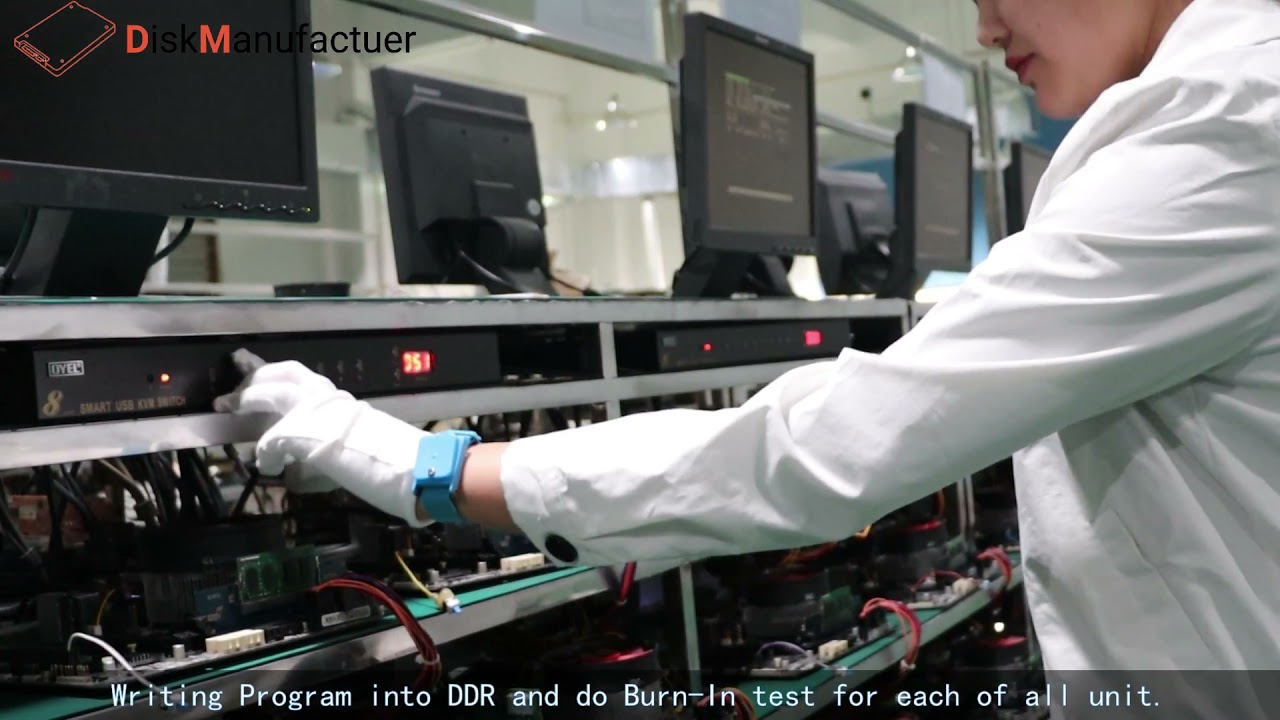 Writing Program and Do Burn In Test for DiskMFR DDR Ram