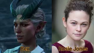 Character And Voice Actor - Baldurs Gate Iii - Bex - Rosie Jones
