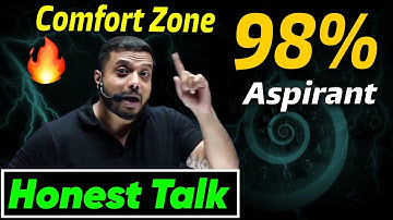Comfort Zone | This Will Make You Topper |Rajwant Sir | Physicswallah|PW Motivation