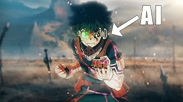 This My Hero Edit Was Made By AI (kinda)