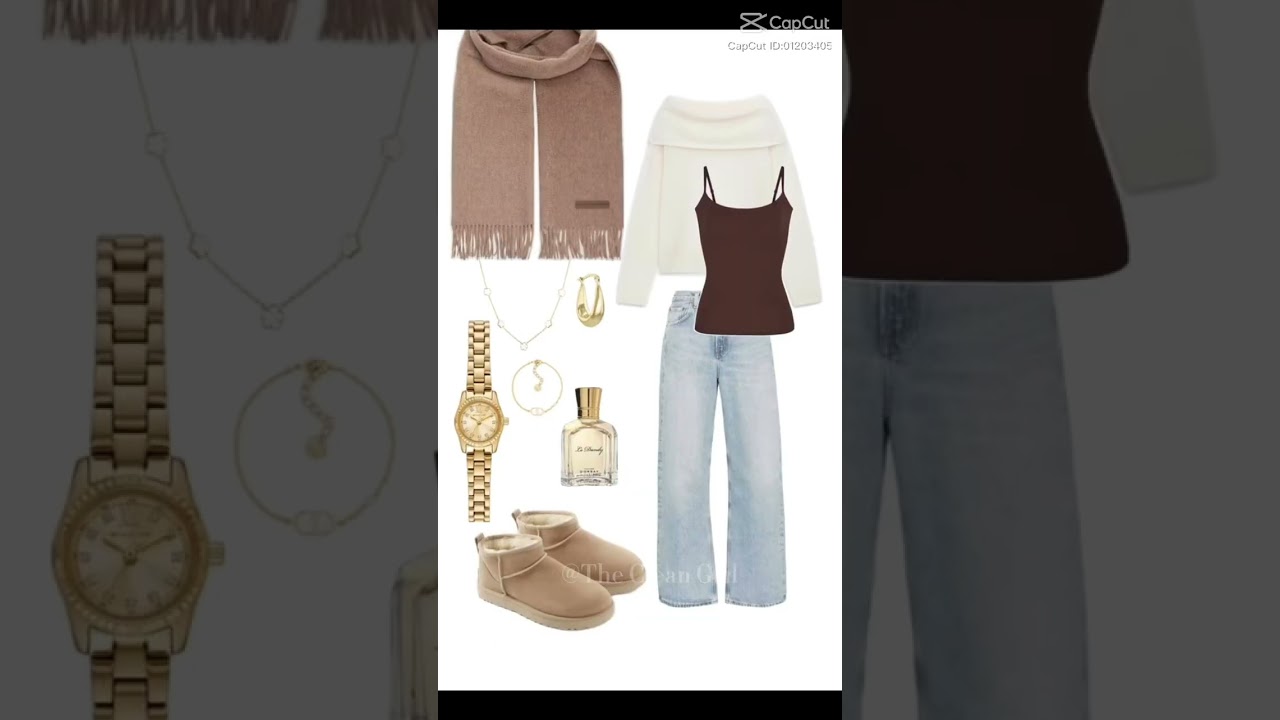 Clean girl outfit💝 #capcut #inspiration