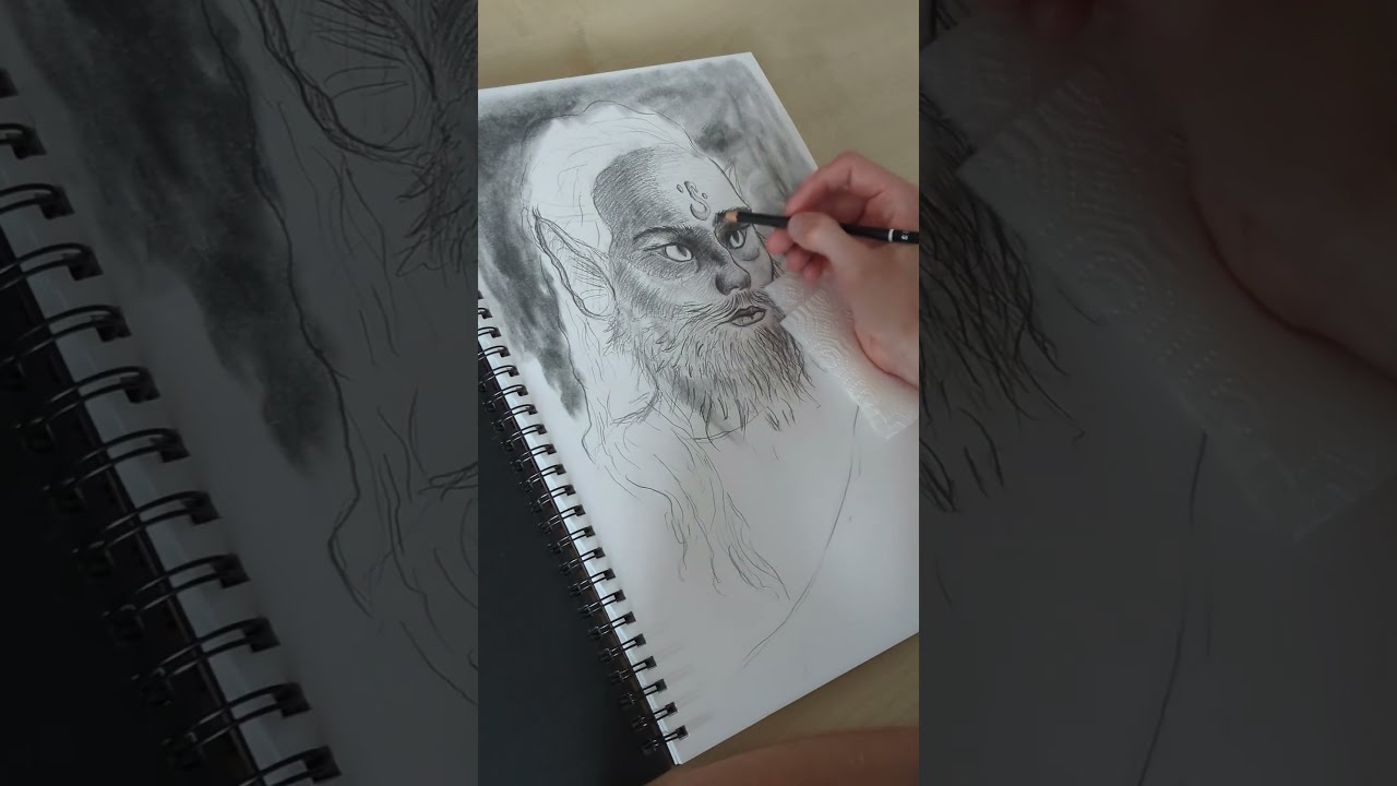 How I Imagine The Ancient Lyrians To Look Like Portraitartwork Portraitdrawing Fyp Art