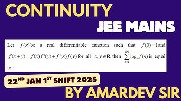 differentiability 22nd jan 1st shift 2025