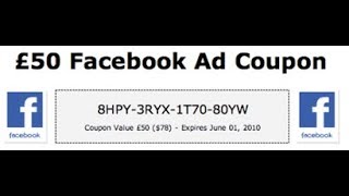 get free facebook advertising coupon 2021 - YouTube