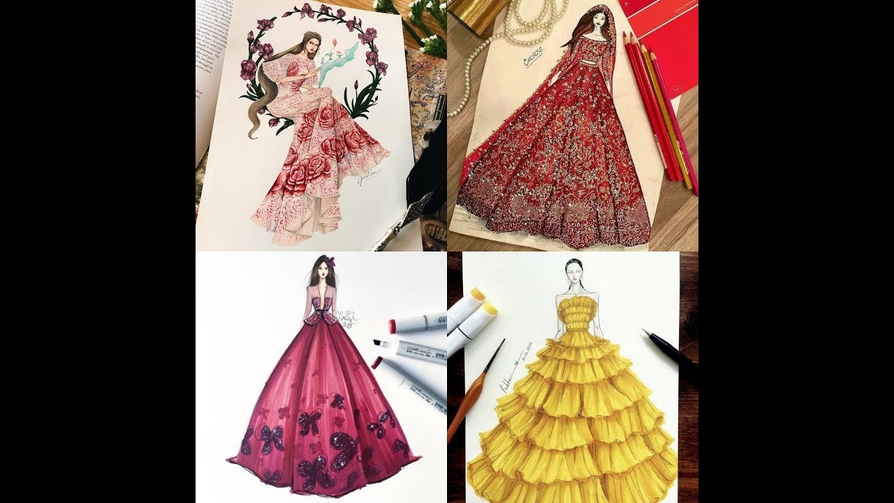 Best 100 Dress Design Sketches APK for Android Download