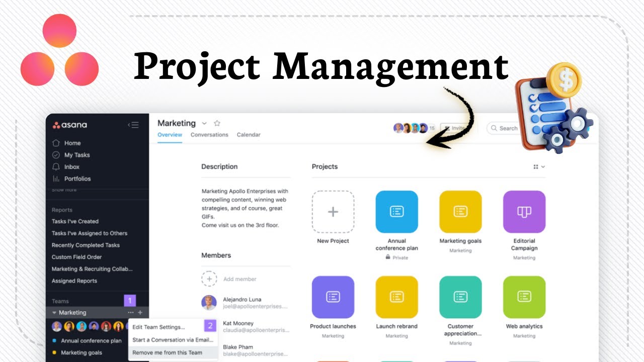 How to Use Asana For Project Management - YouTube