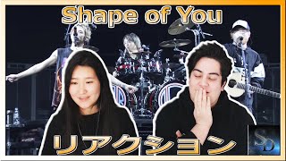Shape Of You   Reaction  Ed Sheeran  One Ok Rock    Eye Of The Storm Tour