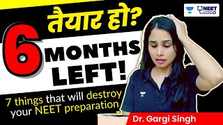 7 Things that will DESTROY your NEET Preparation | Don't make this mistake | Dr. Gargi Singh screenshot 5